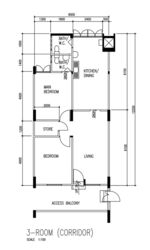 Blk 306 Clementi Meadows (Clementi), HDB 3 Rooms #544343921